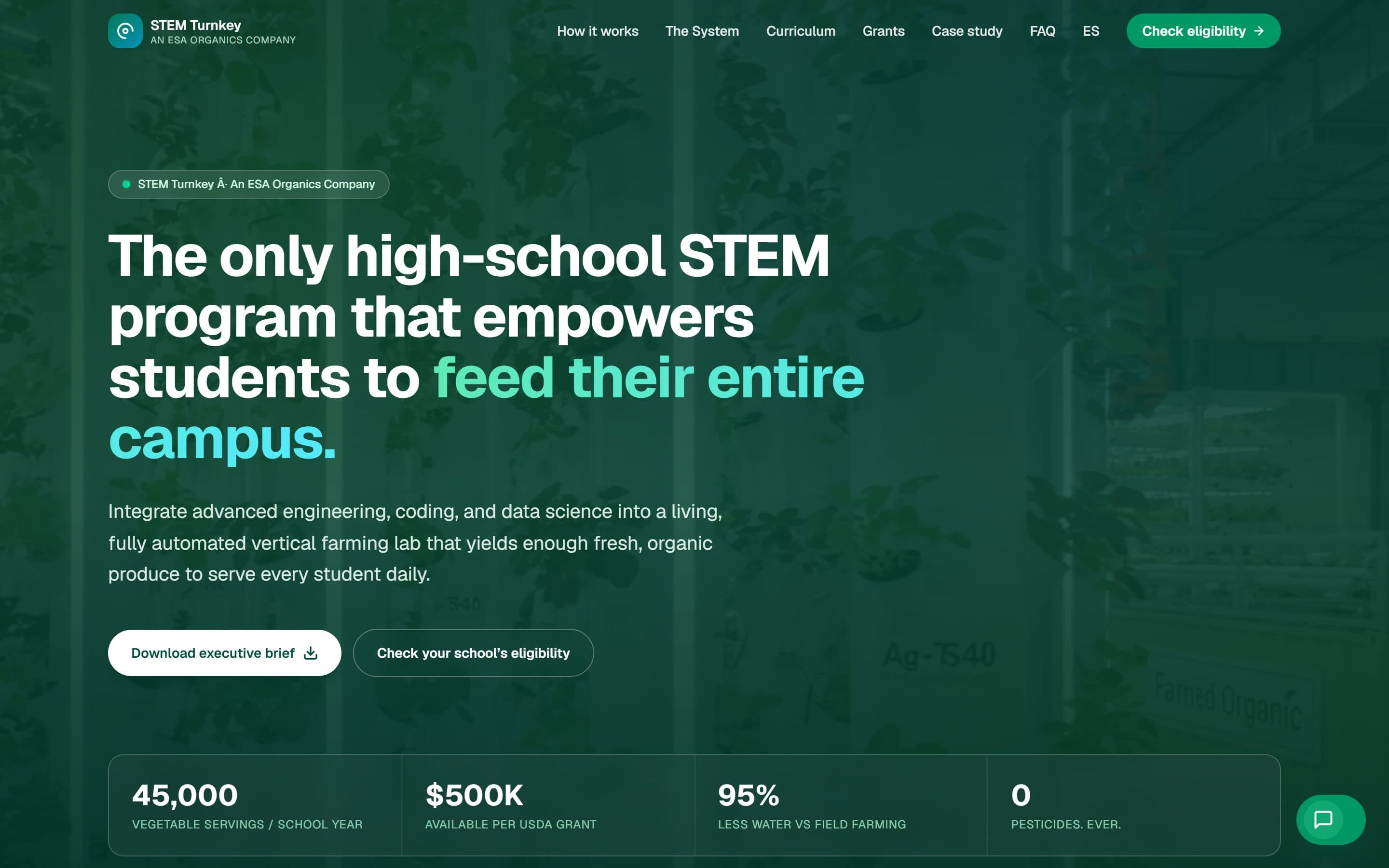 STEM Turnkey website